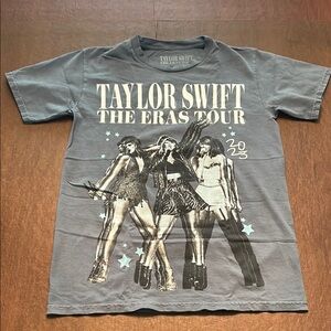 Taylor Swift The Eras Tour T-Shirt - Blue-Gray
